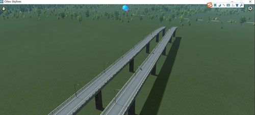 都市天际线铁路高架桥建设方法