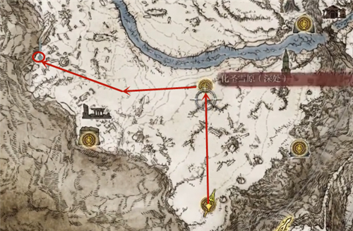 《艾尔登法环》艾尔登法环鲜血君王雪山传送门位置在哪？