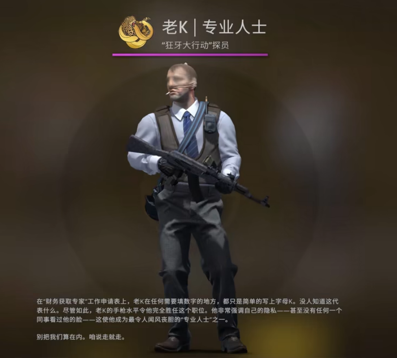 反恐精英：全球攻势csgo人物皮肤哪个好用一点